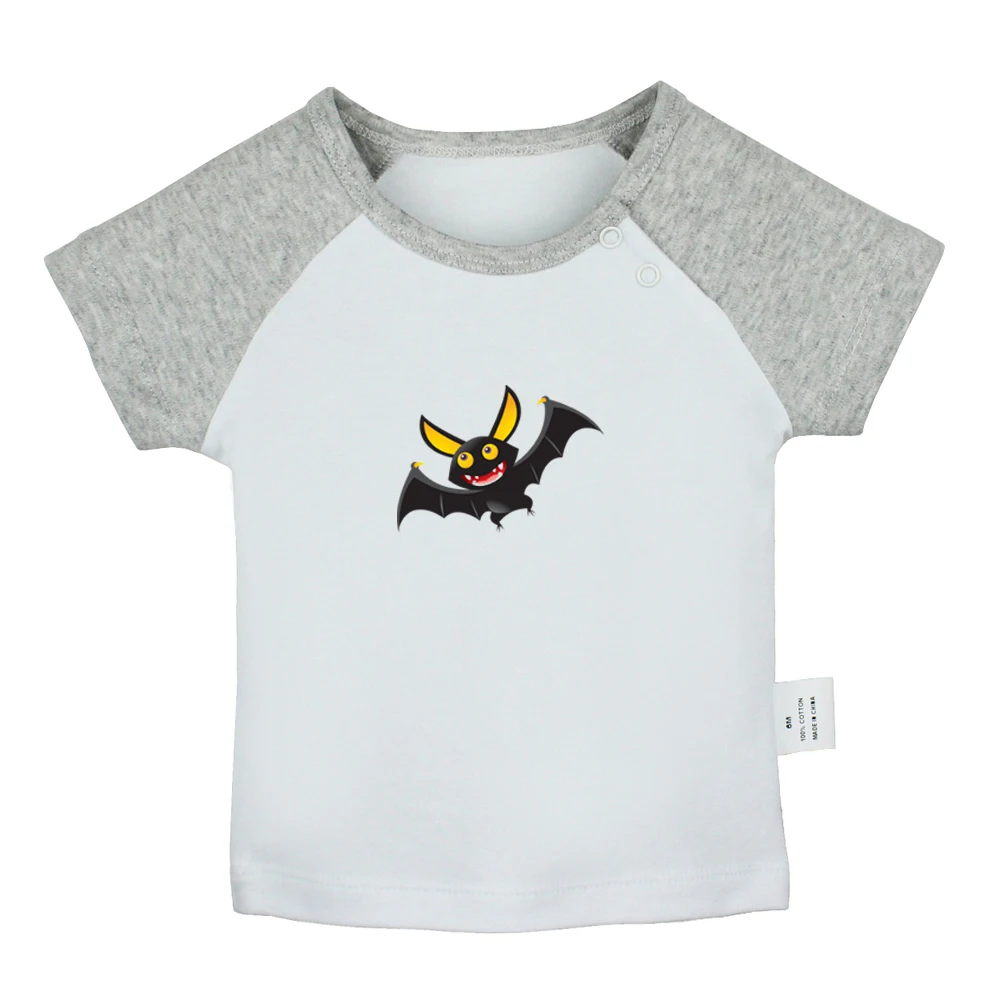 Мультфильм 31 октября Хэллоуин вечерние, черная, с коротким рукавом, паук, ведьма шапка для новорожденных, футболки для малышей, детей ясельного возраста Графический с коротким рукавом футболки - Цвет: YdBabyYCG1096D