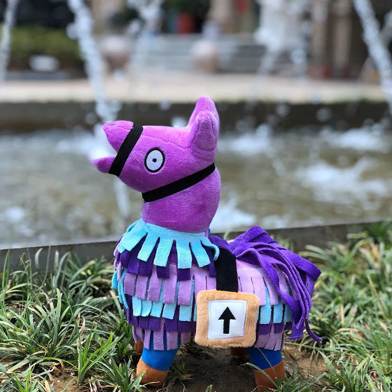 

7.8 Inch Soft Horse Plush Toys Troll Stash Llama Game Battle Royale Character Stuffed Toys Intelligence Alpaca Horse