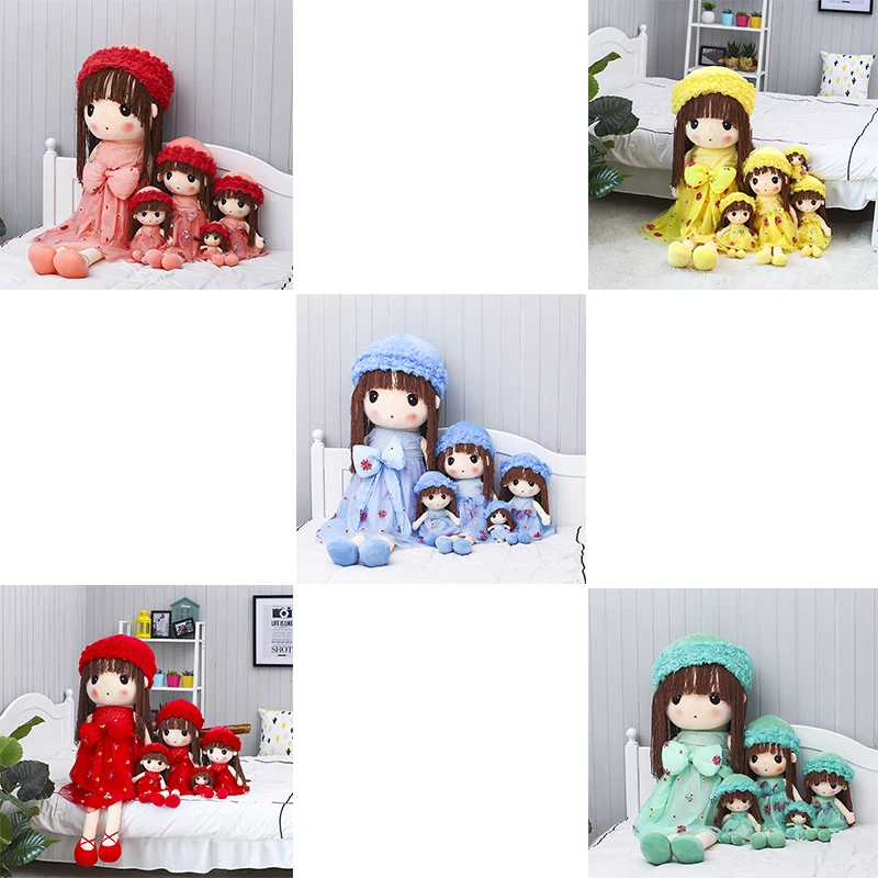 

Kawaii Toys Plush Soft Stuffed Animal Plush Doll Wedding Rag Cute Toys Little Plush Gift Flower Girl Fairy appease baby