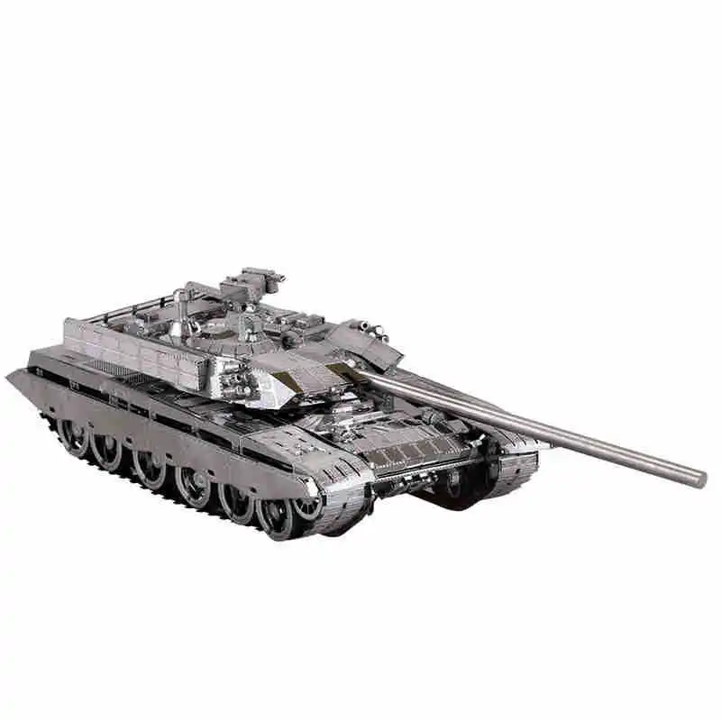 MU 3D Metal Nano Puzzle China T99 Tank font b Building b font font b Model
