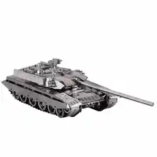 MU 3D Metal Nano Puzzle China T99 Tank font b Building b font font b Model