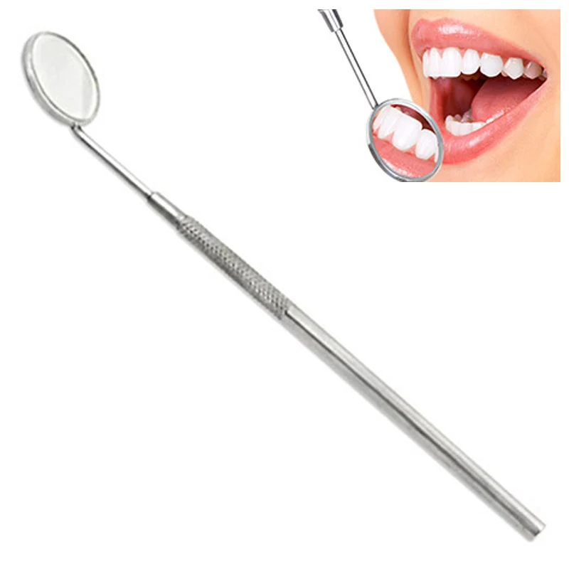 

5cm*4.5m Pro Dental Mirror Dental Tools Mouth Mirror Dental Hygiene Kit Instrument Stainless Steel Dental Pick Dentist Tools