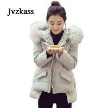 Jvzkass осенние и зимние новые детские комплекты одежды из хлопка с короткими женское колье воротник длинный плащ с подкладкой, куртка с хлопковой подкладкой куртка Z77
