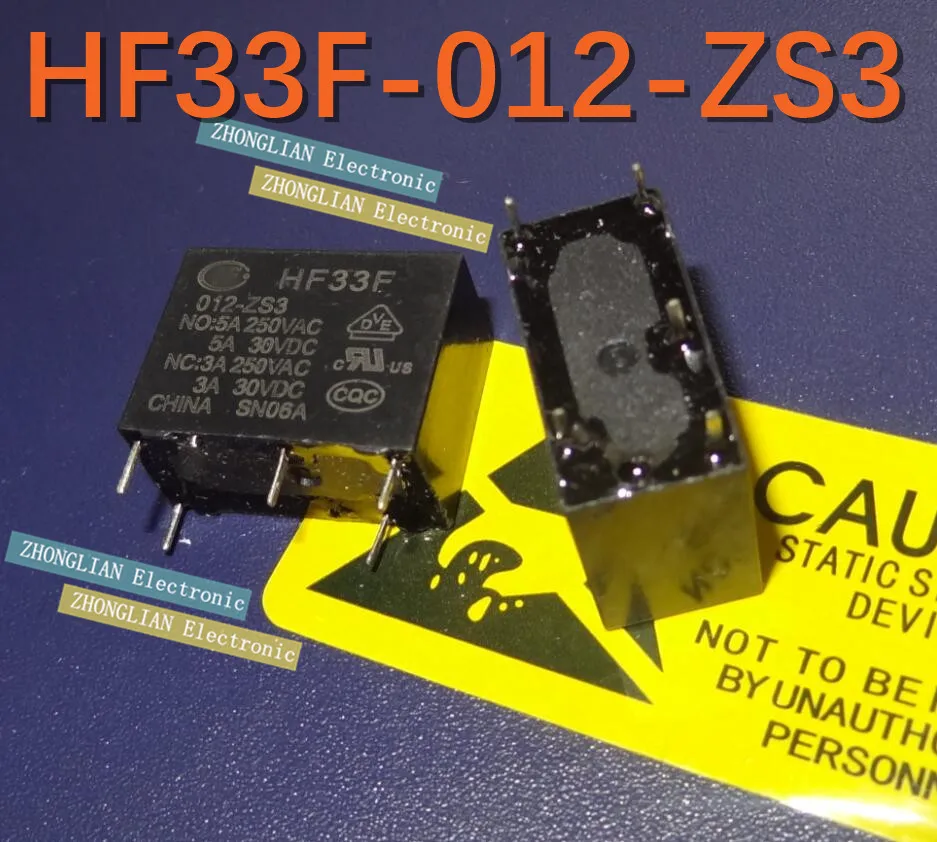 20pcs/lot Power Relays Jzc33f Hf33f005zs3 Hf33f012zs3 Hf33f024