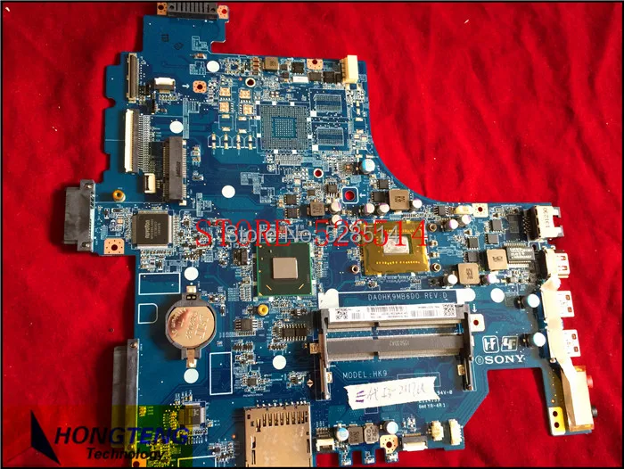 original FOR SONY VAIO SVF1521G2EB MOTHERBOARD (DA0HK9MB6D0) A1945023A 31HK9MB00B0  100% Work Perfect