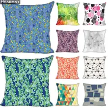 Custom Decorative Geometric Pattern Flowers Pillowcase Dragon Ball Z Square Zippered Pillow Cover 35X35 40x40 45x45cm