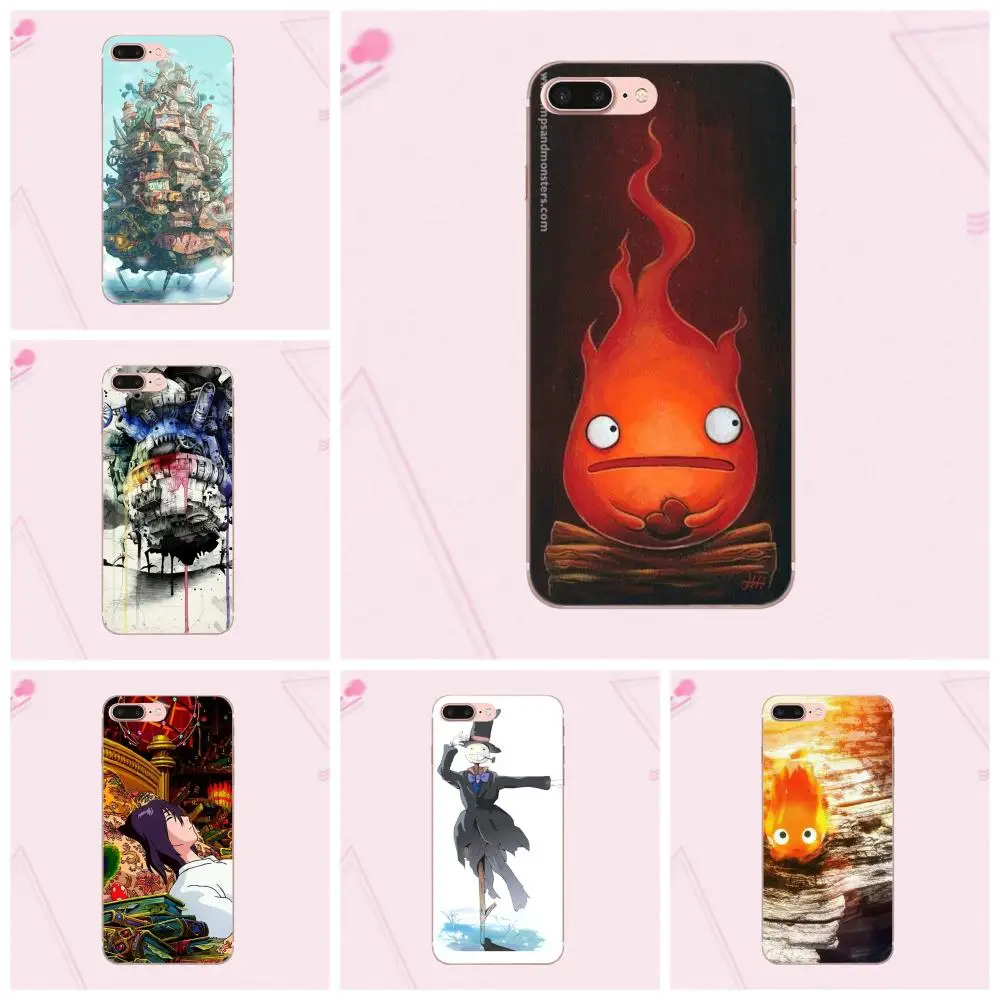 

For Galaxy Grand A3 A5 A7 A8 A9 A9S On5 On7 Plus Pro Star 2015 2016 2017 2018 Soft Phone Case Sophie Howl Howl's Moving Castle
