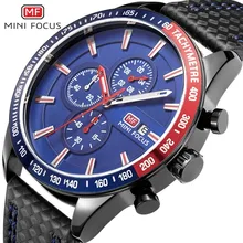 MINIFOCUS Men's Watches Analog Quartz Watch Men Waterproof Sport Watches For Men Clock Wristwatch Mens Black Leather Watch Strap MINIFOCUS Men's Watches Analog Quartz Watch Men Waterproof Sport Watches For Men Clock Wristwatch Mens Black Leather Watch Strap