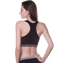 Women Sports Bra Seamless Gym Walk Lace Leisure Underwear Tank Crop Top Vest Drop Shipping
