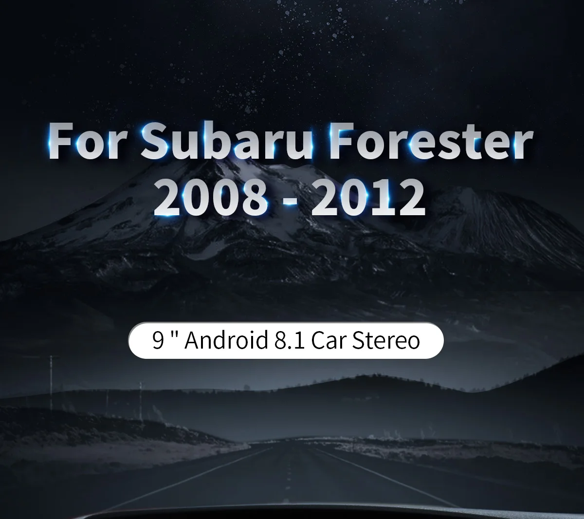 Радуясь HD 9 ''экран мультимедийный автомобильный dvd-плеер 2 Гб ОЗУ Восьмиядерный Android 8,1 gps Навигатор Радио для Subaru Forester 2008-2012