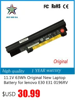 11,1 V 1930 Mah Новый оригинальный ноутбук Батарея для lenovo thinkpad T440S T440 X230s X240 S440 серии 45N1110 45N1111 45N1112