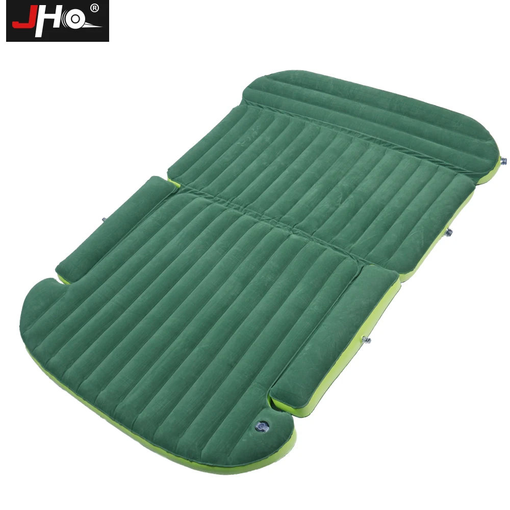 JHO SUV coche colchón inflable Flocado de cama de aire con bomba de aire Universal Auto portátil Camping al aire libre a prueba de humedad pad JHO SUV coche colchón inflable Flocado de cama de aire con bomba de aire Universal Auto portátil Camping al aire libre a prueba de humedad pad