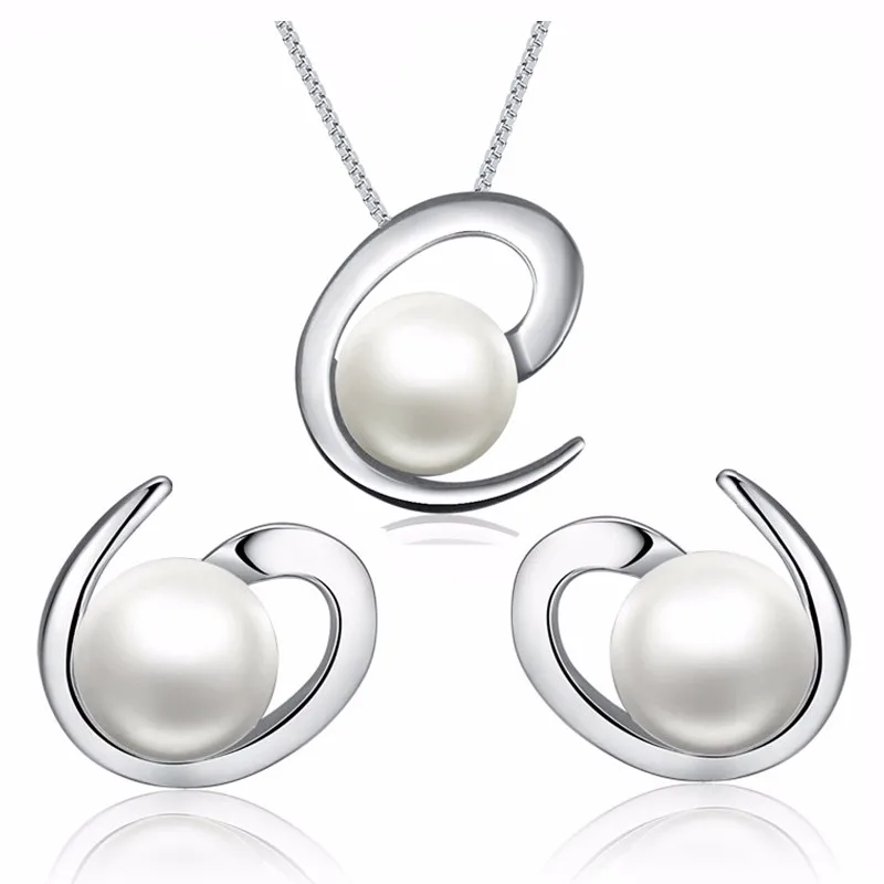 sinya natural freshwater pearls fine jewelry for women earring pendant necklace choker set (9)
