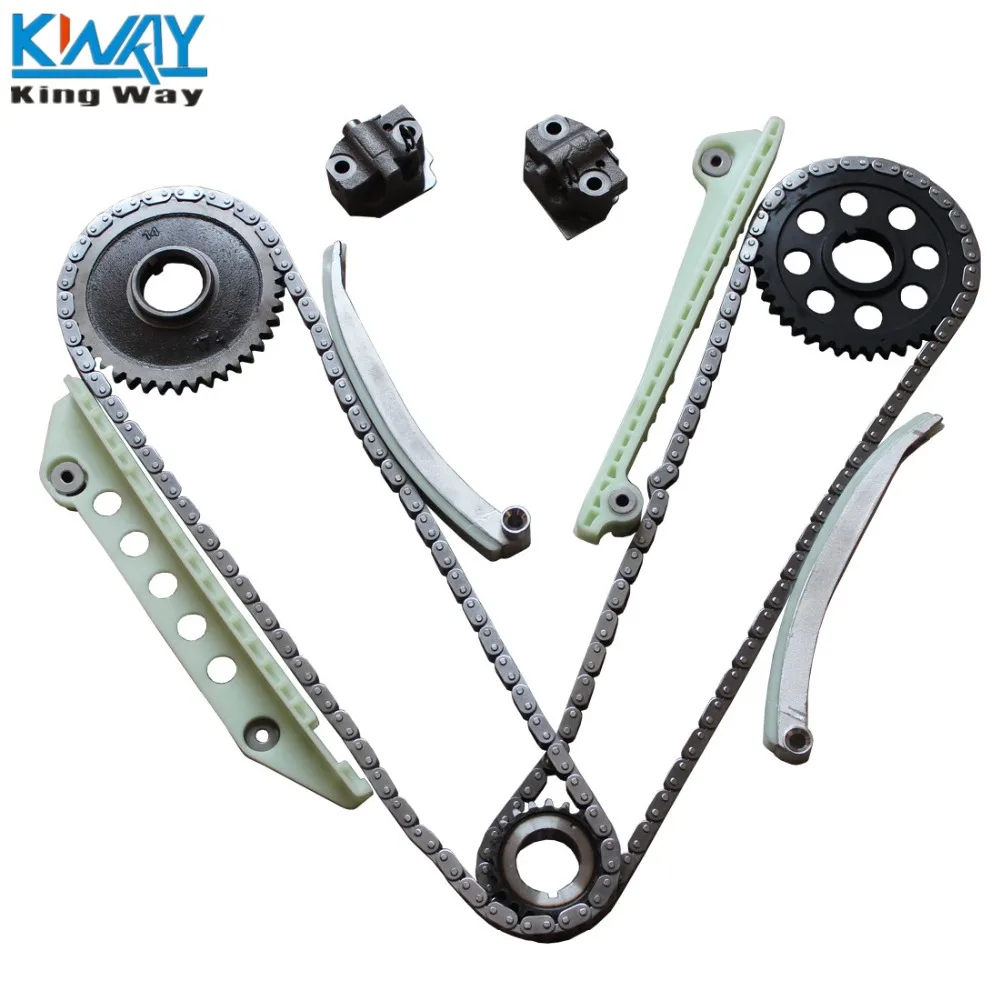 

FREE SHIPPING-King Way- TTiming Chain Kit For 97 - 10 FORD EXPEDITION MERCURY 4.6L 281CID SOHC WINDSOR