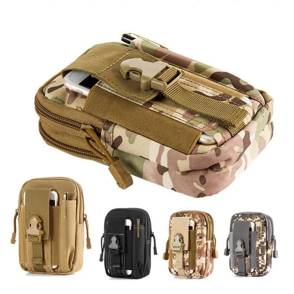 

Outdoor Tactical Molle Waist Pack Fanny Phone Pouch Belt Bag Camping Hiking Bag Mitary User Package