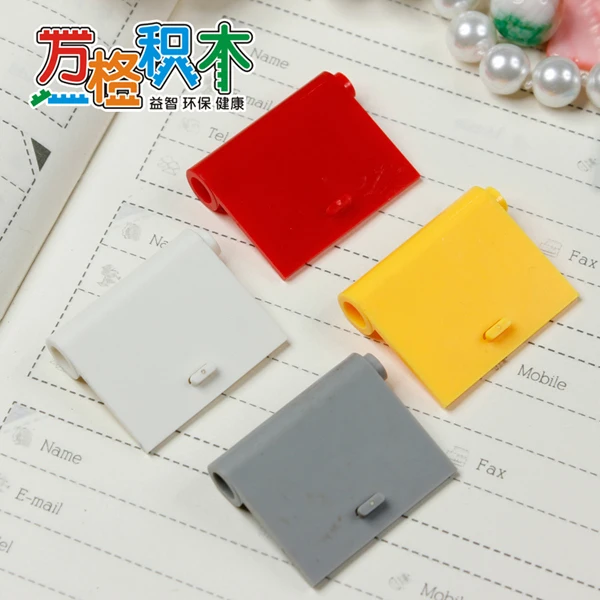 

Elements Brick Parts 3192+3193 Door 1x3x3 (Left and Right) Classic Piece Building Block Toy Accessory Bricklink S406AB