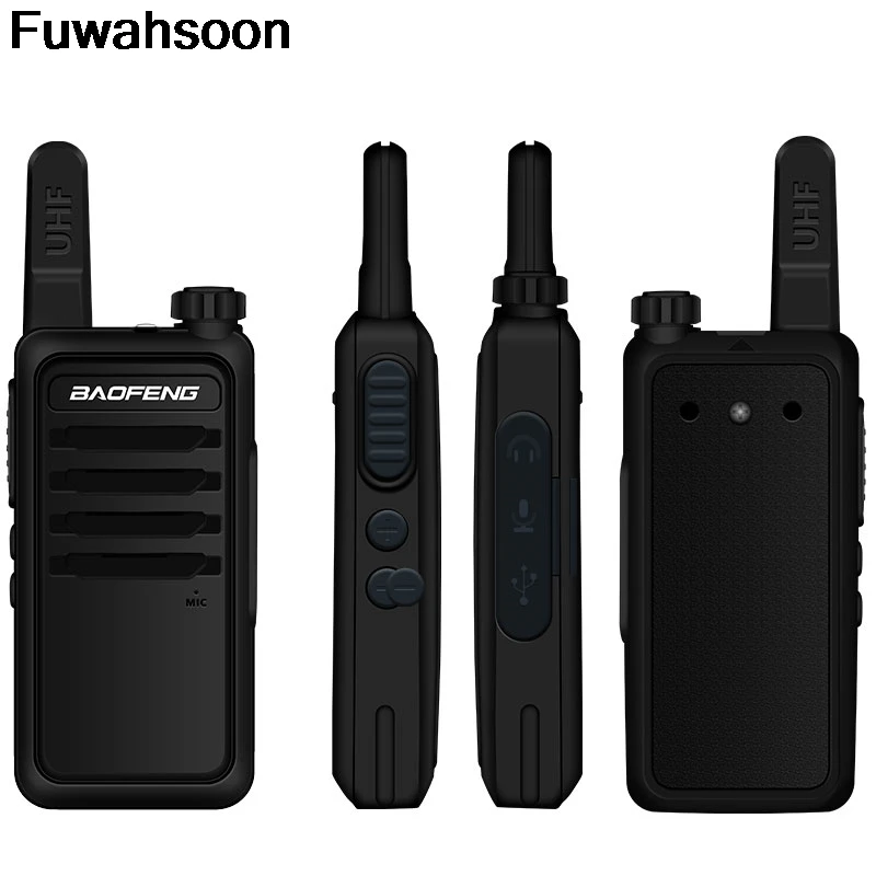 

Walkie Talkie Baofeng Bf-r5 Mini Kids Two Way Radio Uhf Radio Portable 2W Toy Communicator BF-R5 FM Radio HF Transceiver Ham Cb
