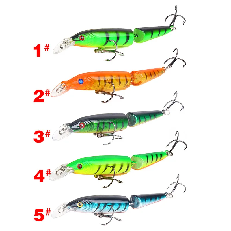 

Fishing Lures 1Pcs 10.5cm 10g Japan Crankbait Hard bait Wobbler 2-sections Minnow Swimbait isca artificial Leurre Pech
