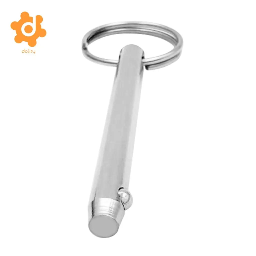 Quick Release Pin 5/16'' with Spring Marine Grade Stainless Steel for Bimini Top Superior Corrosion Resistance Durability