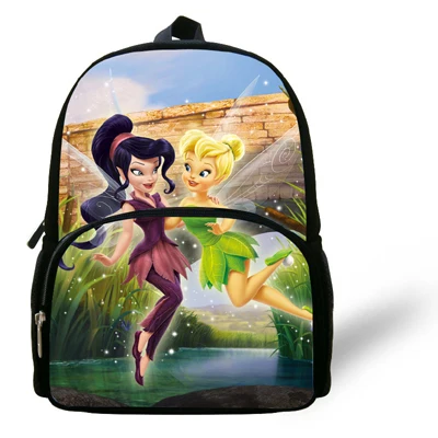 12 дюймов Mochila Tinker Bell рюкзак Детская Фея Розетта Vidia мультфильм детские школьные рюкзаки для девочек От 1 до 6 лет Mochila Infantil Menina - Цвет: Многоцветный