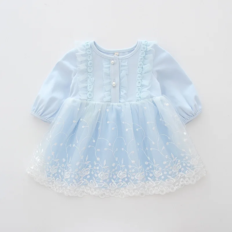 

Kseniya Kids 2018 Autumn New Baby Dress Mesh Princess Dress