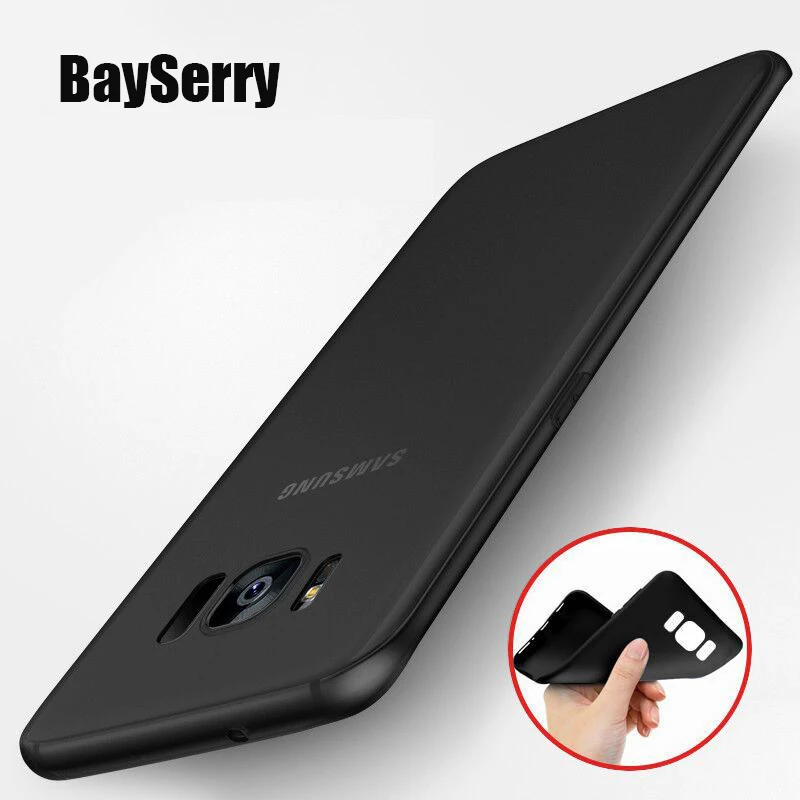 

BaySerry Ultra Thin Matte Cover Case For Samsung Note 9 S9 S8 Edge Slim Soft Phone Case For Samsung S8 S9 Plus S6 S7 Edge Case