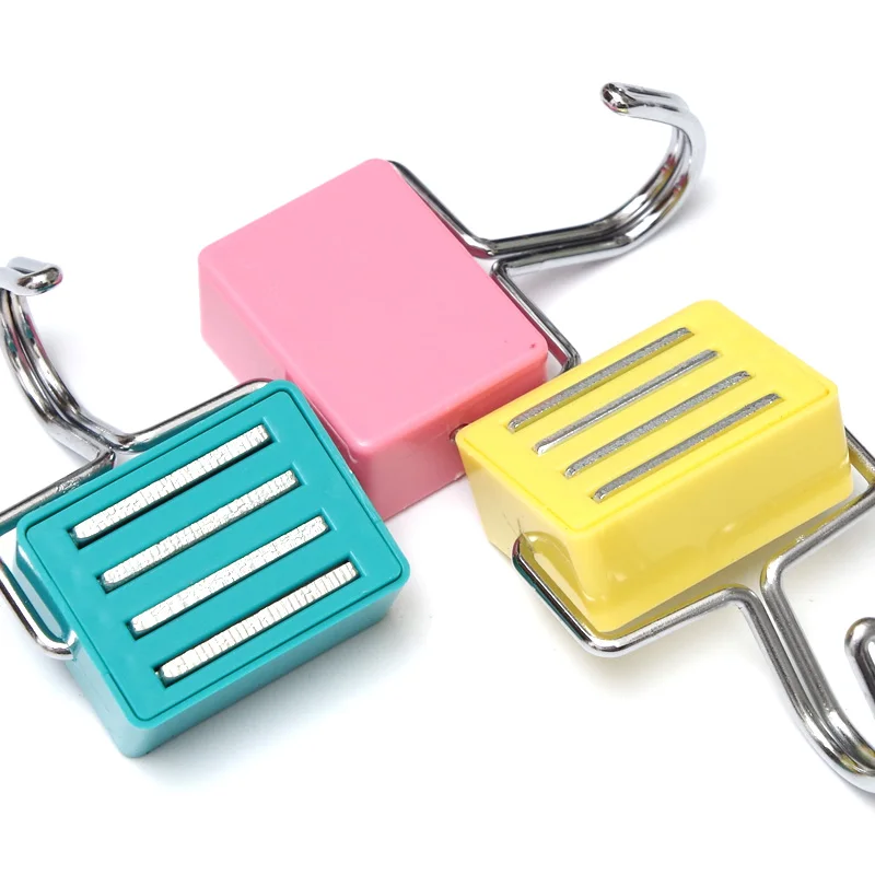 

3 color super Suction Magnetic Hooks Microwave Refrigerator Hanging Hook