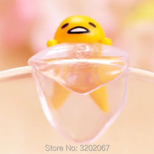 12 шт./лот серия Gudetama Putitto чашка 3 см Фигурки игрушки для подарка на Рождество|figure