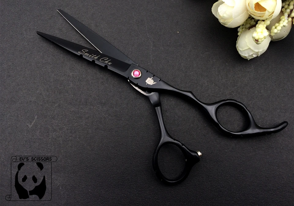 SMITH CHU 6,0 дюймов японские ножницы для резки Kasho Профессиональные Парикмахерские ножницы Япония 440C парикмахерские ножницы для волос Стрижка волос Бритва