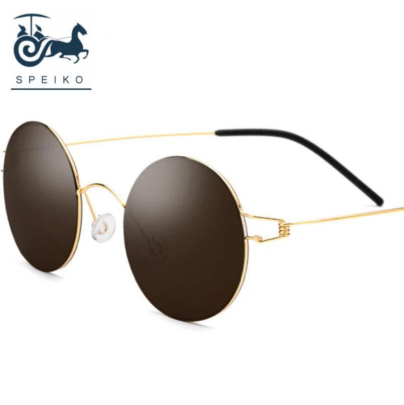 

B Titanium sunglasses 28609 rimless round sunglasses myopia reading sunglasses ultralight frame speiko eyewear