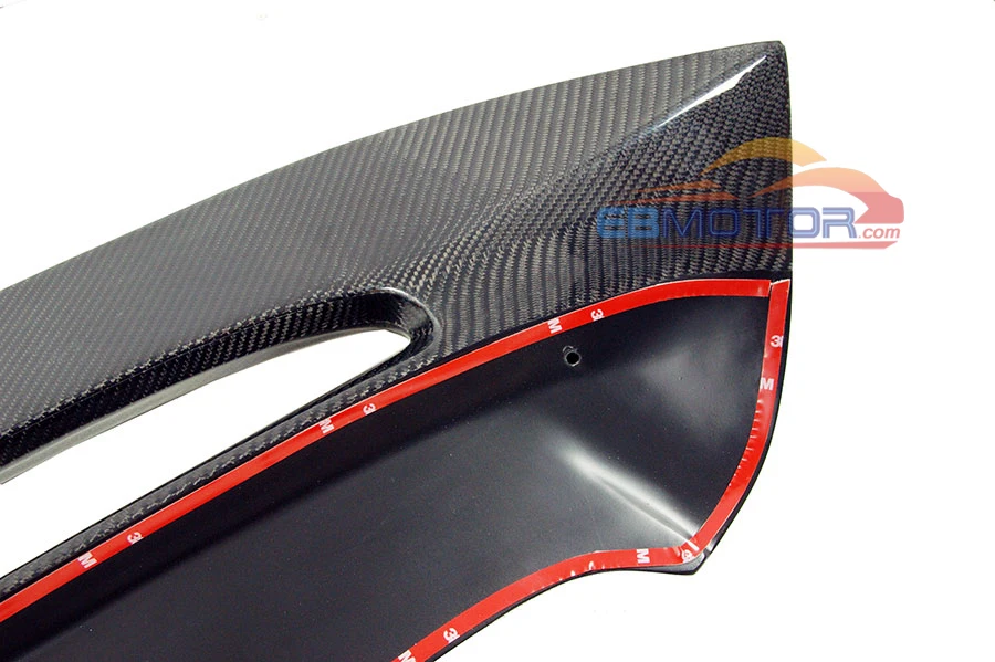 ebmotor-com STR Real Carbon Fiber Rear roof Spoiler CF Wing Case For Volkswagen Golf 6 VW GOLF Six 2010-2012 11