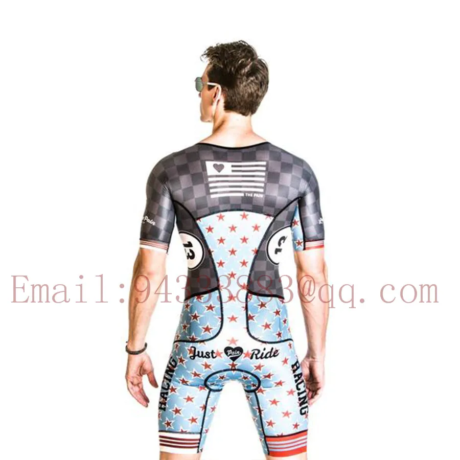 Love the pain Triathlon Suit Men Cycling skinsuit Quick Dry Short Sleeve Bicycle Clothing For Swimming Running Riding bicicleta Love the pain Triathlon Suit Men Cycling skinsuit Quick Dry Short Sleeve Bicycle Clothing For Swimming Running Riding bicicleta