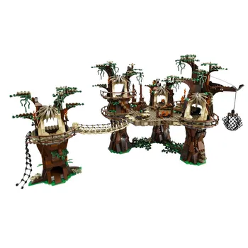 

Star War 1990pcs Ewok Village Model Building Kits Blocks Juguete Para Construir Bricks Toys for childfen Compatibile block brick