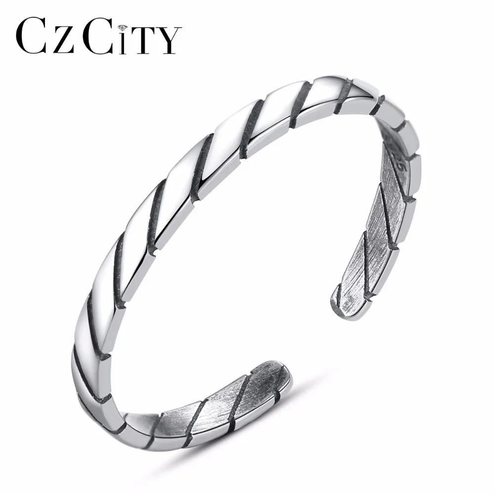 CZCITY из брендовой натуральной 100% 925 стерлингового серебра в винтажном стиле