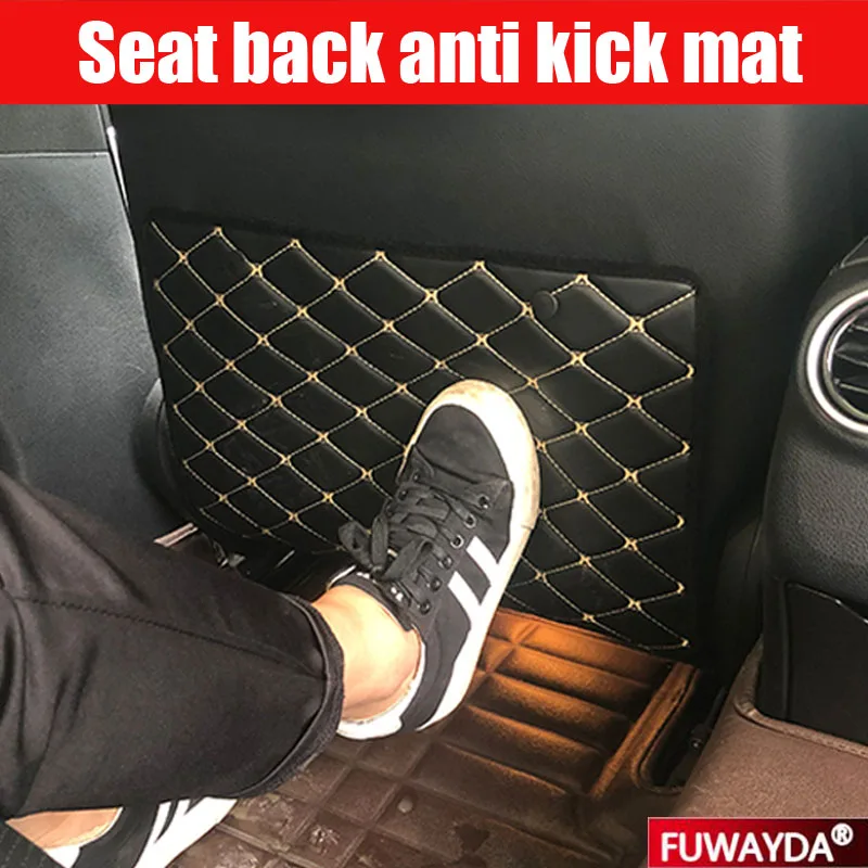 

free shipping!!Car Seat Back Protector Cover Anti Kick Mat For Toyota COROLLA Crown REIZ PRIUS VIOS LAND CRUISER PRADO