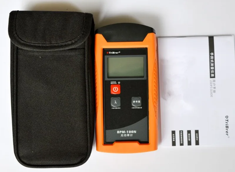 Handheld Optical Power Meter Tribrer BPM-100NT -70~+8dB 6 Wavelength Used in FTTx FTTH Optic Test 1