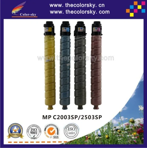 

(CS-RC2003L) compatible toner printer cartridge for Ricoh MP C2003SP C2503SP C2503LC MPC2003SP MPC2503SP MPC2503LC KCMY 15k/3k