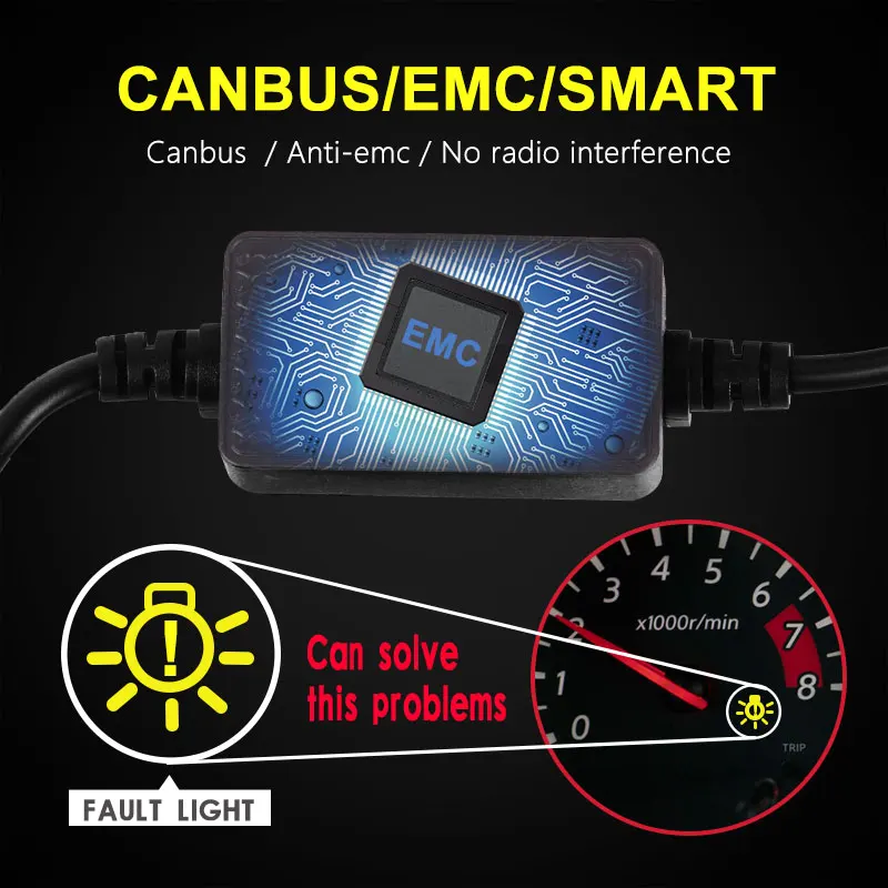 2PCS LED H4 H7 LED Headlight Bulbs Canbus 10000LM/PCS 50W ZES Chip H8 HB4 H1 H11 LED fog Light 12V 24V Hi-Lo Headlamp Car Lights