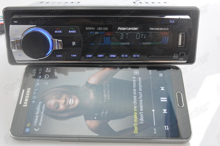Авторадио 12 в автомобильный Радио Bluetooth 1 din аудио стерео плеер телефон AUX-IN MP3 FM USB пульт дистанционного управления в тире