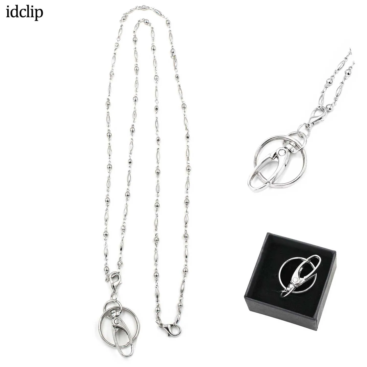 badge necklace
