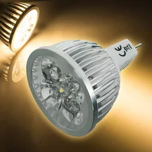 MR16 светодиодный прожектор 3000K на Затемнения 50 Вт эквивалент галогенной лампы Ультра яркий энергосберегающий светильник для помещений@ 8 WWO66