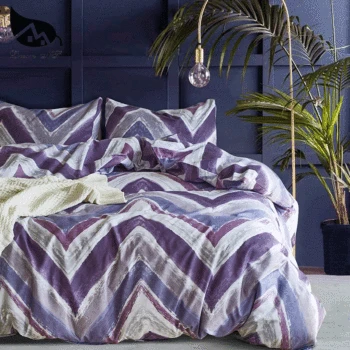 

Dream NS Bedding Set Simple Multicolor Wave Gradient Polyester Fibre Ground Surface Duvet Cover Sets Customizable Bedding