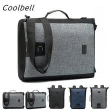 Новейший брендовый Рюкзак-мессенджер Coolbell для ноутбука 1", 15,4", 15,", сумка через плечо для ноутбука, рюкзак, Прямая 5603