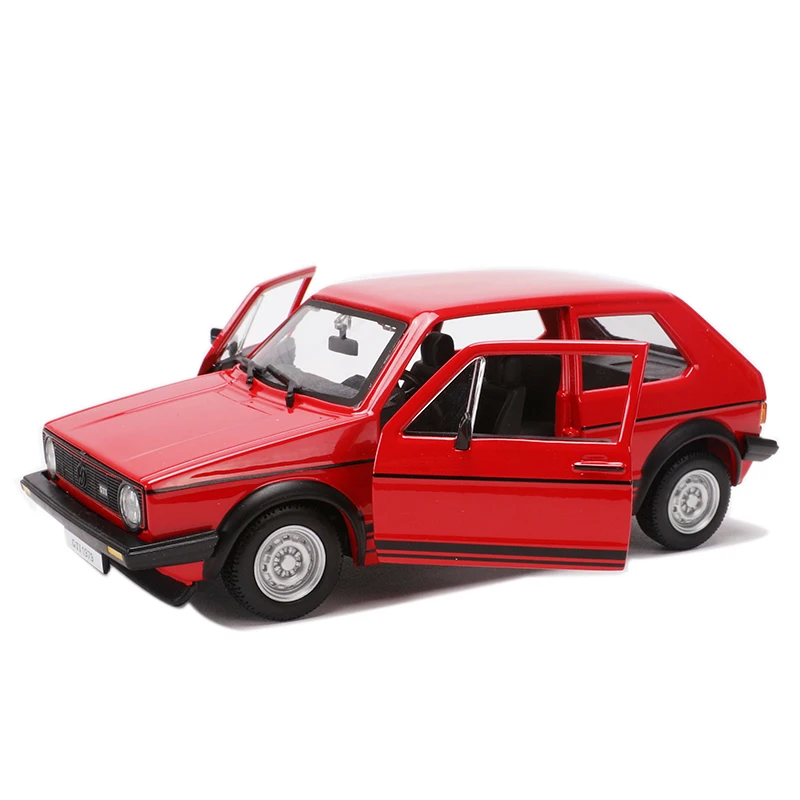 Редкий высечки-легкоплавкий Металл 1/24 1979 GTI моделирование Настольный дисплей Коллекция Модель игрушки для детей