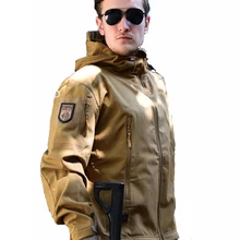 TAD Outdoor Sport Men Camping Hiking Jacket Tactical Soft Shell Hunting Jacket Waterproof Windproof Hooded Jacket Coat autumn m65 jungle hooded jacket outdoor hiking hunting detachable liner windbreaker army tactical windproof waterproof coat