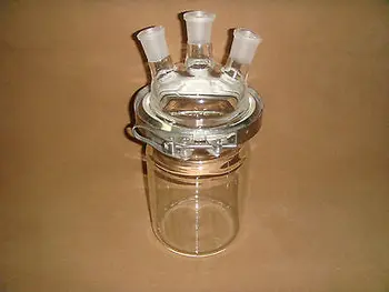 

3000ML 3-neck Reaction Flask,Separately Flask(Cylinder Shape),with Clamp