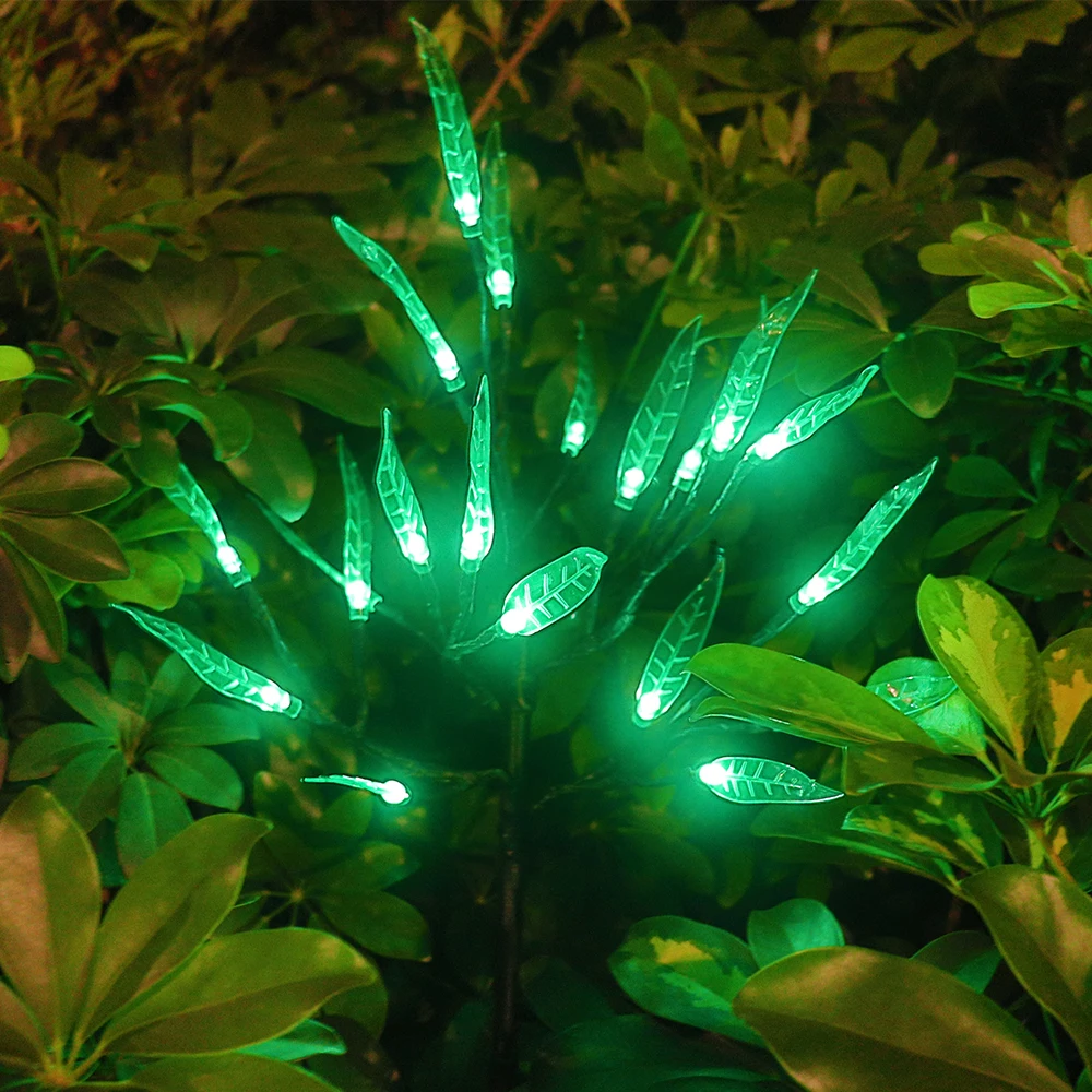 

BORUiT LED Solar Lawn Lamp for Garden Decoration Solar Tree Lights Outdoor Waterproof Landscape Lighting Pathway Solar Light