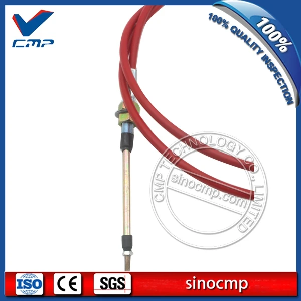 Hitachi EX90 Kobelco SK60-5 Throttle Cable for Excavator Spare Parts 105 Inches (4)