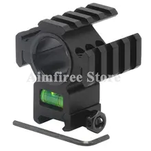 Riflescope 30 мм 1 дюймов крепление Tri-Rail 3 боковой 20 мм Weaver Picatinny Rail с духом Пузырькового Уровня крепления