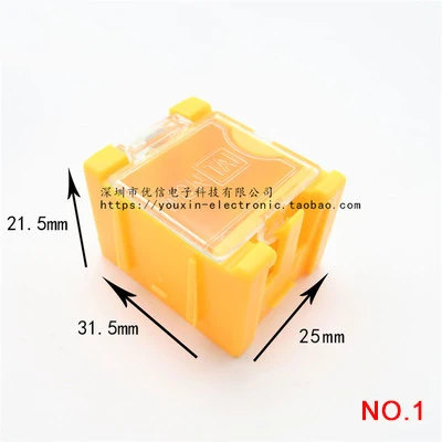 Mini Storage Box SMD SMT IC Electronic Component Container Box Case Diy Practical for Small Component Jewelry Tool Box Bead Pill tool chest on wheels Tool Storage Items